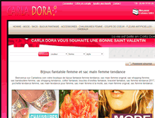 Tablet Screenshot of carladora.com